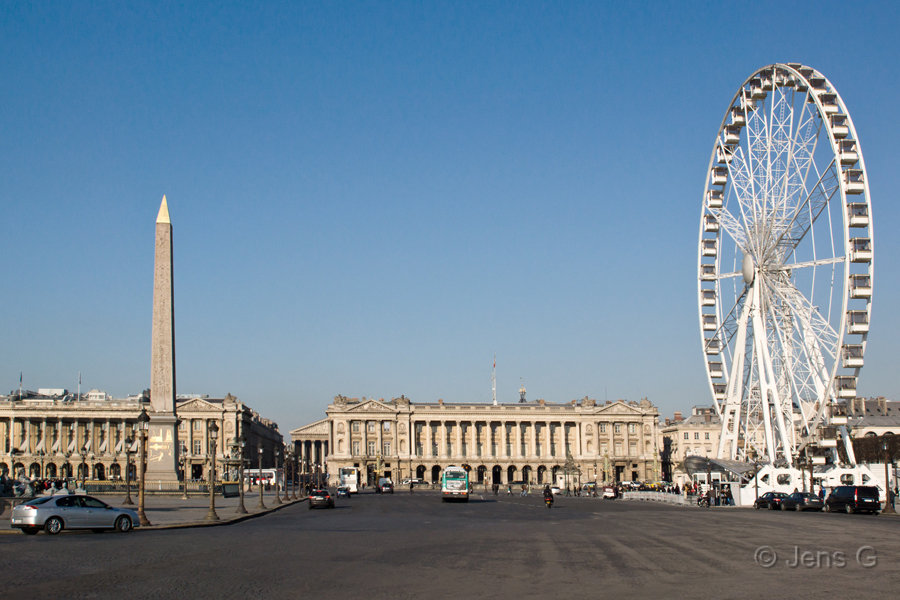 Pariserhjulet på Concorde pladsen